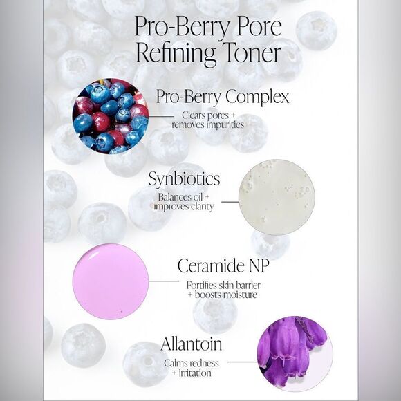 BYROE Pro-Berry Pore Refining Toner - Picture 2 of 7